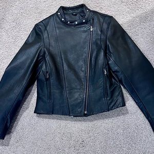 Motorcycle jacket size medium leather
